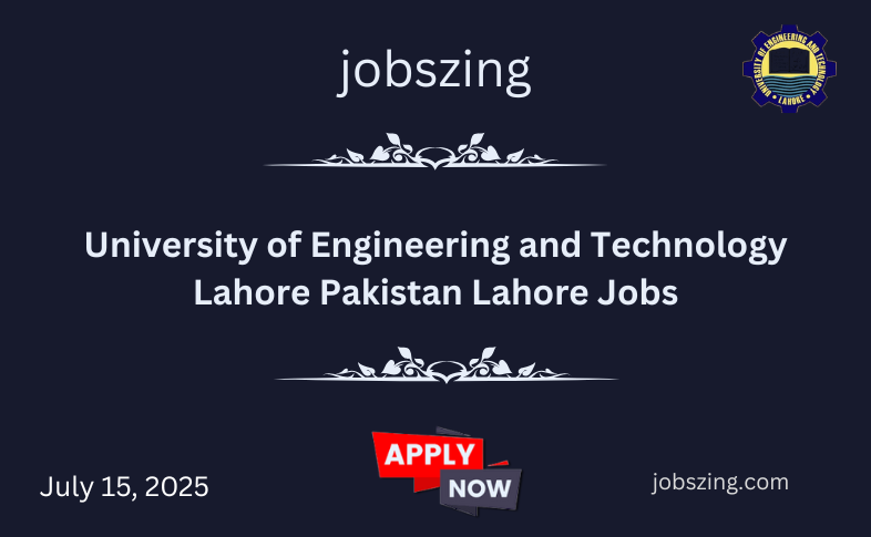 Pakistan Lahore Jobs